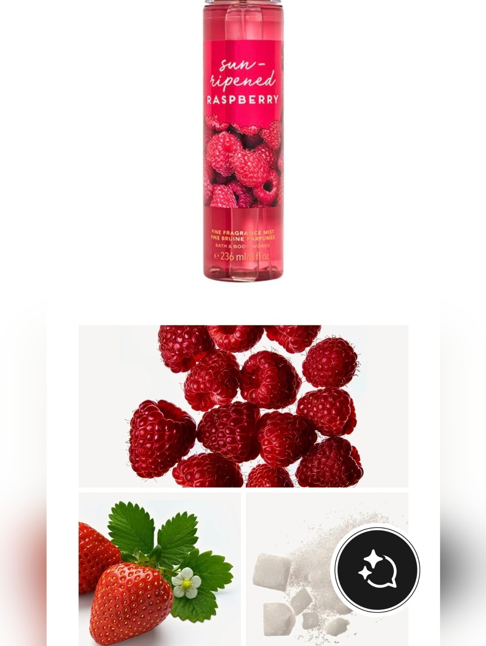 Bath & Body Works Rippened Strawberry Spray Brand New Full Size